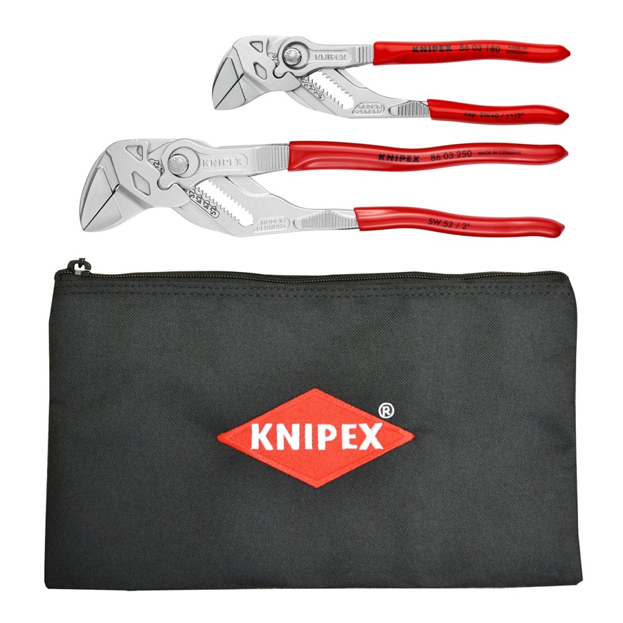 Knipex Knipex Pliers Wrench Set, 7-1/4 in + 10 in