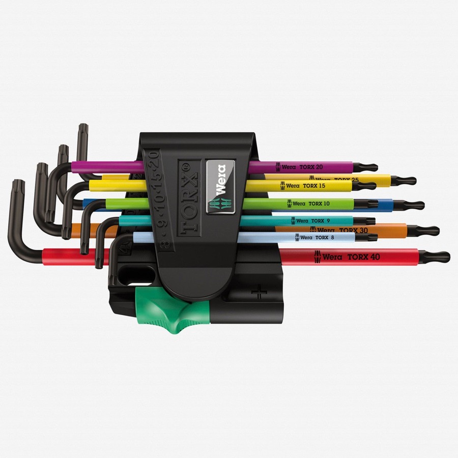 Wera Wera 967/9 TX BO BlackLaser Torx L-Key Set